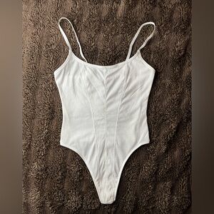 Elegant White Bodysuit for Women
